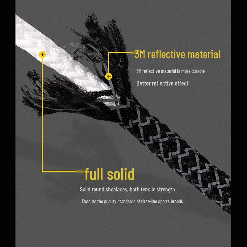 4mm Reflective Starry Sky Luminous Shoelaces & Bracelet Rope