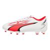 Puma Tênis Ultra Play FG AG Jr Breakthrough Pack Infantil Branco Preto Fire-Orchid 107530-01