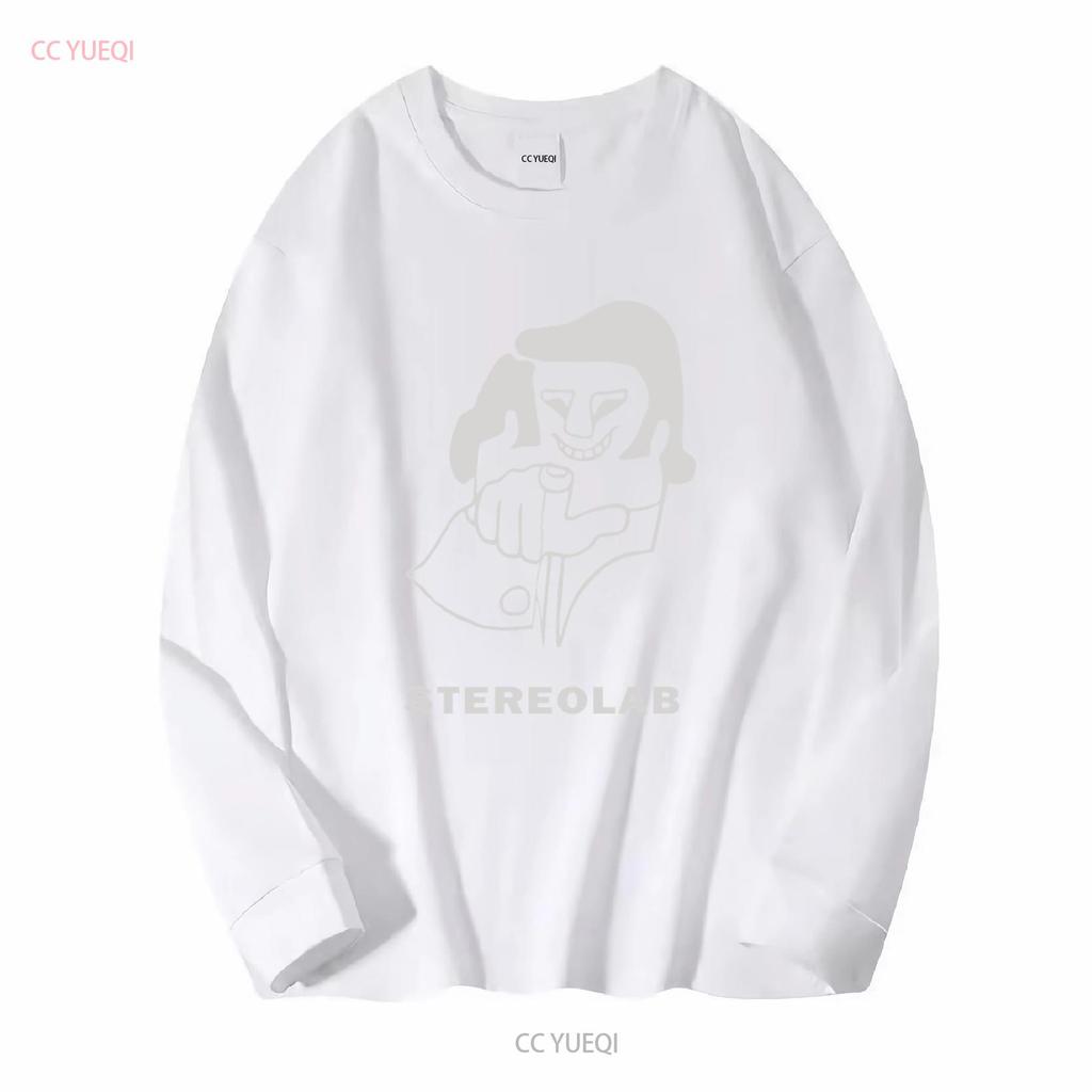 New Stereolab T shirt short sleeve full size SP8454 long or sleeves vintage Washed Top For Everyday Wear graphic Stylish