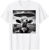Funny Cow Abduction By Ufo Selfie Hilarious Alien Unisex T-Shirt