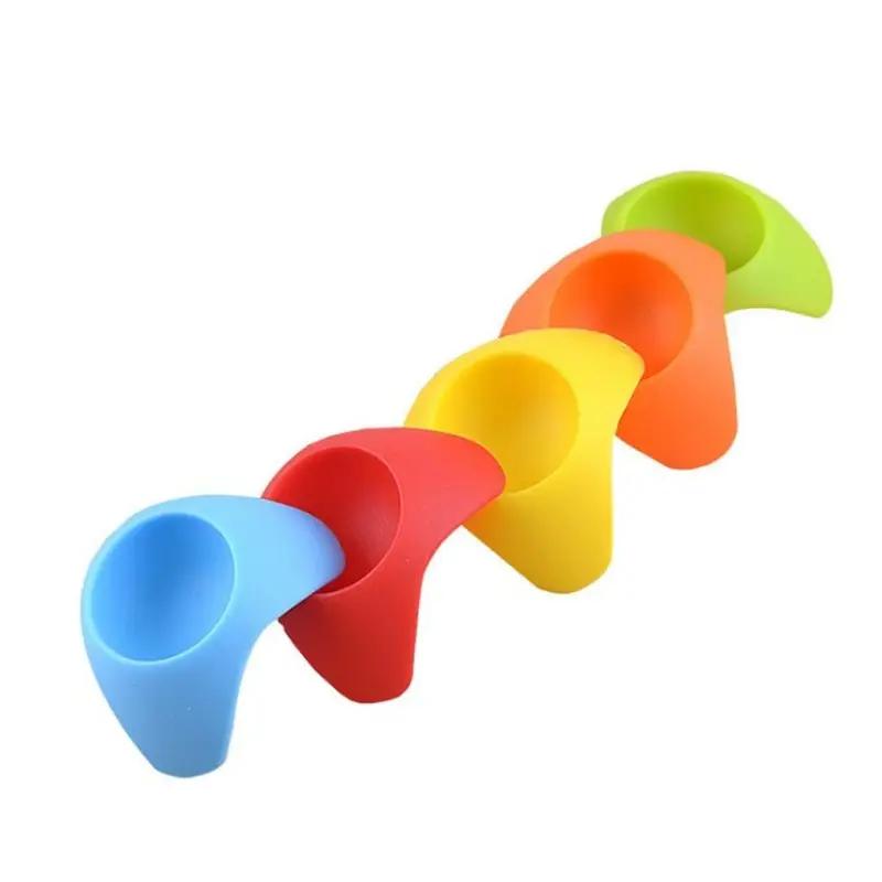 Silicone Egg Tray Colored Egg Seat Holder Stand Storage Rack Eggs Cup Holder For Home Kitchen Gadgets Tools Crepiere