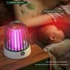Electric Portable Mosquito Zapper With 360 Degree Uv Attraction Perfect For Home Bedroom Camping Use