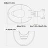 Foldable Children’s Toilet Seat Portable Multifunctional Splash-proof Toilet Seats With Suction Cup Toilet Accessories