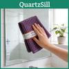 Kitchen Dish Cloth Fish Scale Edge Doublesided Water Absorber For Glasses And Surfaces