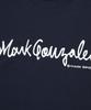 MARK GONZALES Signed Logo Short Sleeve T-Shirt - Navy