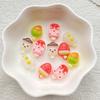 30pcs Mix Resin Colorful Mini Fruit Ice Cream Nail Art Flatback Stone Applique DIY Christmas Charms Scrapbook Decor Crafts