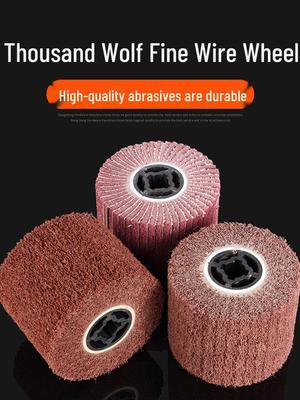 Stainless Steel & Nylon Fiber Polishing Wheel for Metal Scratch Removal