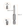 1/5/10pcs Phillips Screwdriver Bit 1/4" Hex Shank 50mm Long Magnetic S2 Steel Screw Driver Bit Cross Head Electric Drill Bits