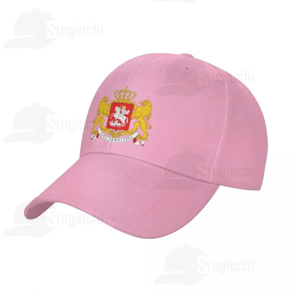 National Emblem Of Georgia Coat Of Arms Sun Baseball Cap Dad Hats Adjustable For Unisex Women Unisex Outdoor Hat