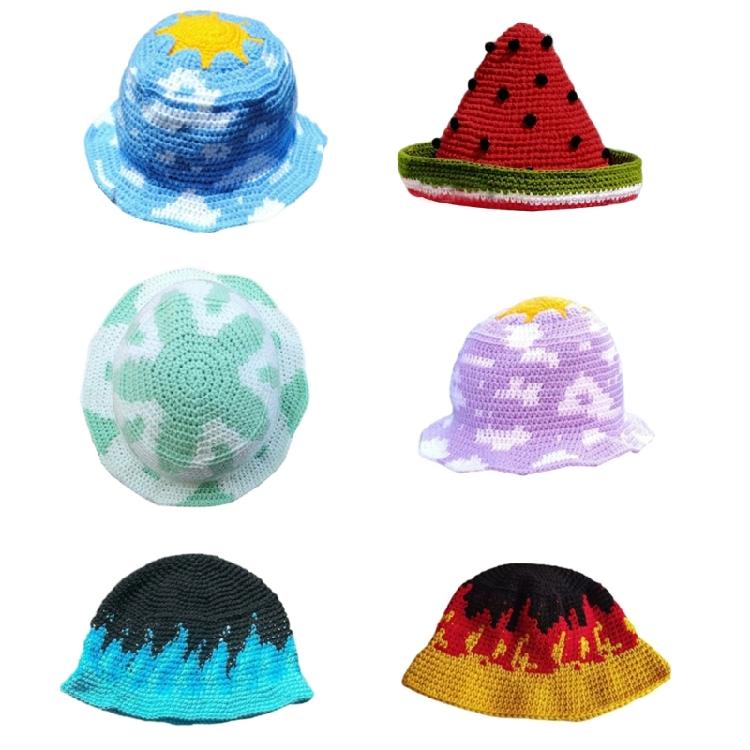 Knit Fisherman Hat Flame Hat Bucket Hat Pattern Crochet Bucket Hat Cloche Hat