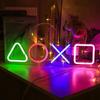 LED Neon Light Symbol Logo Acrylic Panel for Game Room Decor