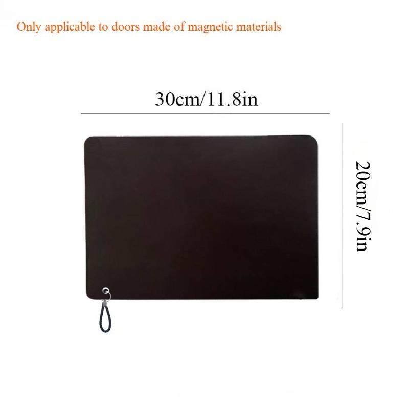 1pc Car Door Handle Anti-Freeze Magnetic Sticker Winter Ice Protection Cover Portable Car Door Handle Protector Cover as photo