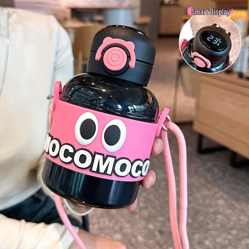 OLOEY Smart Temperature Display 316 Stainless Steel Insulated Kids Water Bottle