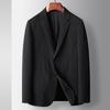 Men's Casual Suit Spring and Summer Thin Light Luxury Business Single West Solid Color Non-ironing Youth Micro-elastic Convenience Jacket