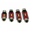 Highlight 1860/7020 1-LED Decoding Constant Current Double-Ended Light, Red Board, Sizes: 31MM, 36MM, 39MM, 41MM