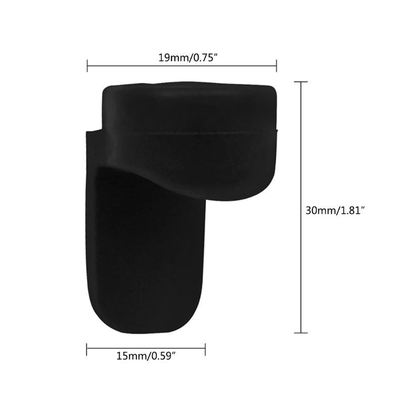 Silicone Clarinet Oboe Thumb Rest Cushion Clarinet Thumb Protector Finger Rest Protector Pads for Woodwind Instruments