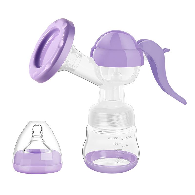 Portable High-Suction Manual Breast Pump - Ideal for Nursing Mothers