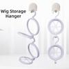 3pcs Hairdressing Collapsible Wig Stand Wig Organizer Portable Wig Display Rack  for Salon