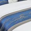 50cm Width New Hotel Bed End Towel Hot Selling Bright Style Mountains Bed Cover Bed Flag Bed Towels Blankets for Homestays
