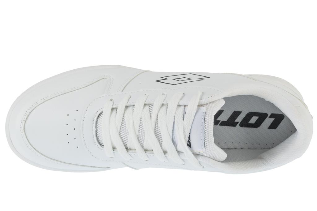 Lotto Titanis U, Unisex weiße Hallenfußballschuhe