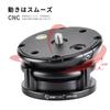 SWFOTO Leveling Base Low Center of Gravity Head Aluminum Alloy Maximum Load Black DYH-68B 10KG,