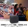JYX Wireless Portable Bluetooth IPX7 for the or Car Speaker, Waterproof, Bath, Smartphone, PC, (Black)