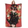 Kawaii Hanako Kun Japanese Blanket Travel Office Flannel Throw Blanket For Home Decor Warm Soft Quality Bedspread Gift Idea