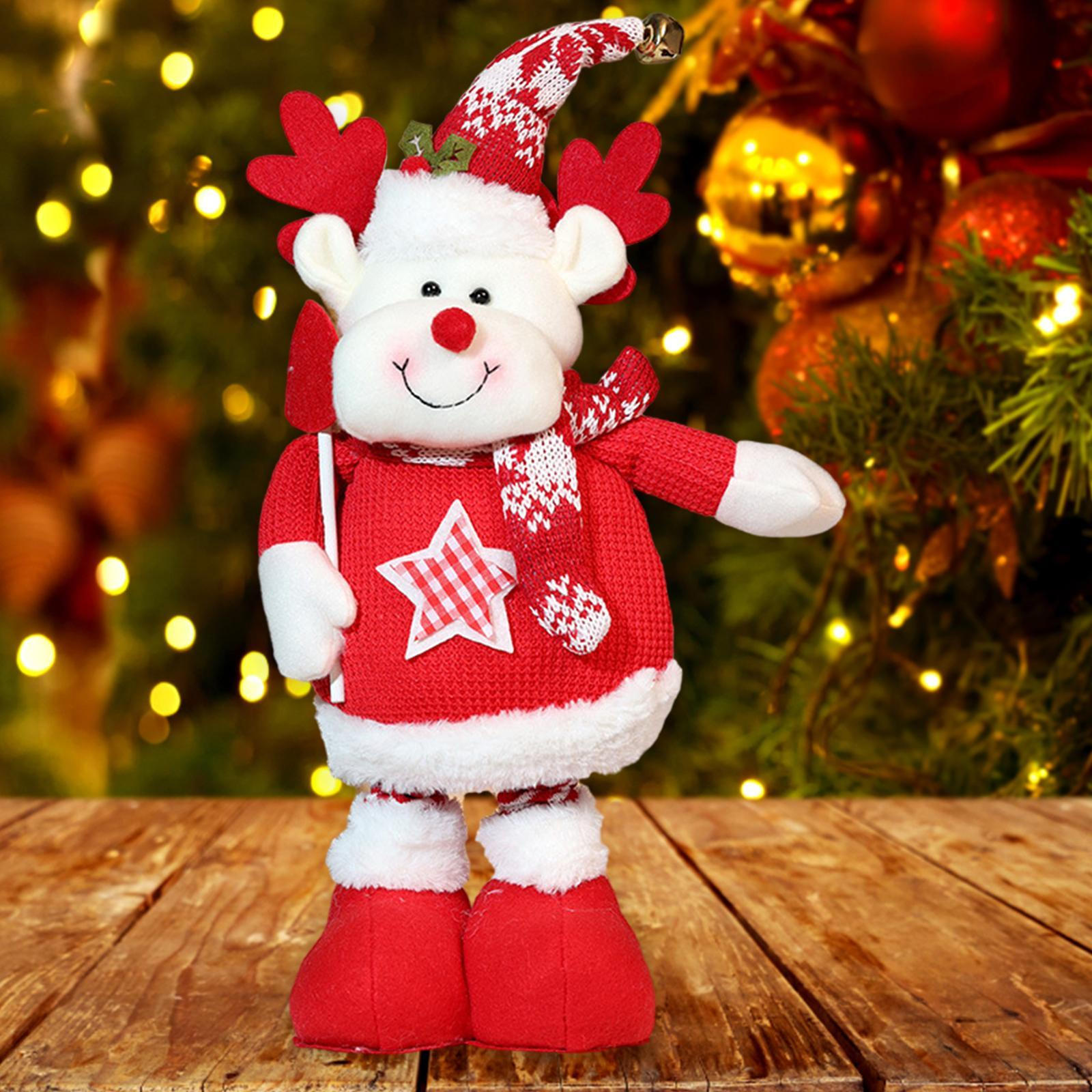 

Рождественская кукла, украшение, праздничные декоративные украшения для стола, гостиная, фестиваль Christmas Elk