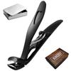 Authentic KINCOSY Stainless Steel Nail Clippers with Curved Blades Wrist and Waist Premium Design for Suitable for Glass Nail Metal Storage Cardboard