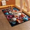 Tapis de sol 3D coquillage antidérapant tapis de porte de salle de bain résistant à la saleté et antidérapant tapis de sol pour salle de bain