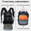 Multifunctional Ski Backpack with Dry/Wet Separation and Large Capacity