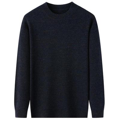 Men's Thickened 100% Pure Wool Pullover Sweater