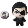 Goro Mashima Plush Toy & Can Badge Set Ryu Ga Gotoku 0 Official Goods