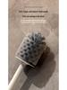 Luxury Wall-Mounted Quick-Dry Toilet Brush Set with Base for Cleaning Bathroom Corners