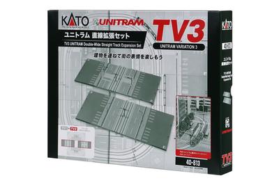 KATO N Gauge TV3 Unitram Linear Expansion Set Railway Model Rail Set 40-813