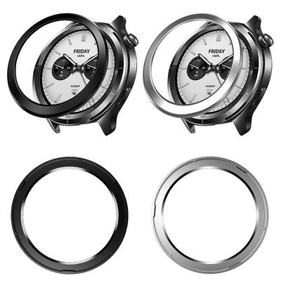 Pour Xiaomi Watch S4/ S3 Couvercle de Lunette Étuis de Protection pour Montre Connectée Étui PC Coque de Protection Anti-rayures Cadre