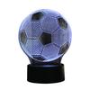 3D Illusion Soccer Control Lamp 7-Color Ball Touch USB Night Light Bedroom Decor