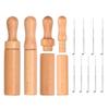 Felting Needle Handle with Felting Needle Embroidery Punching Tool Multiple Needle Felting Handle Wool Felting Supplies