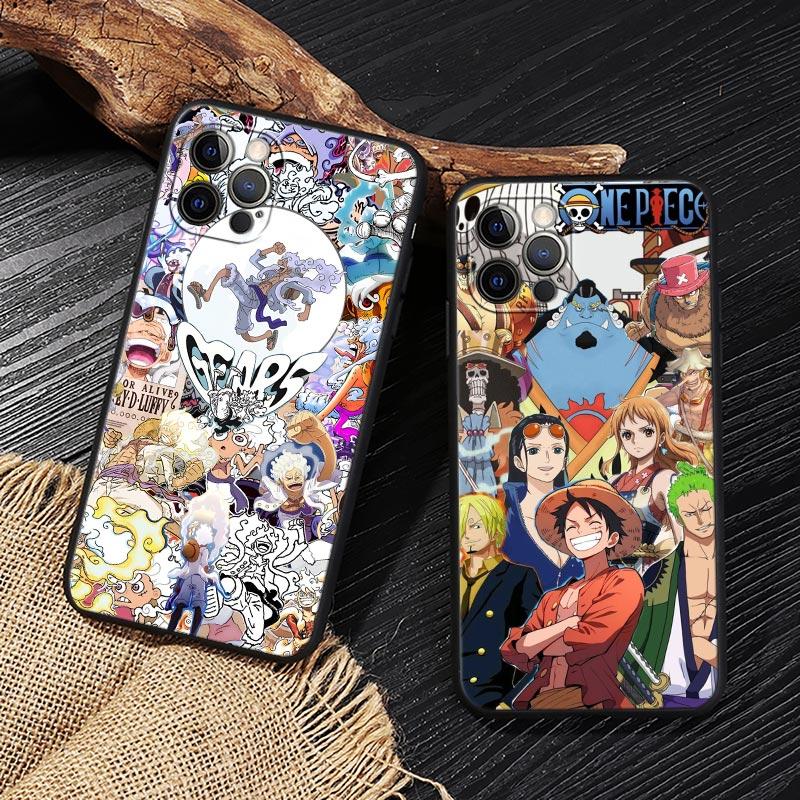 Monkey D Luffy One Pieces Anime For iphone 17 Case For iPhone 16 15 11 12 13 Mini 17 Pro Max 16 Plus 17E 16E Air Case Soft Cover