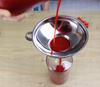 Steel Kitchen Funnel For Jars And Bottles + Strainer