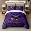 Solo Leveling 3Pcs Bedding Set, Personalized Custom Name Text, 1 Duvet Cover & 2 Pillowcases For Bedroom