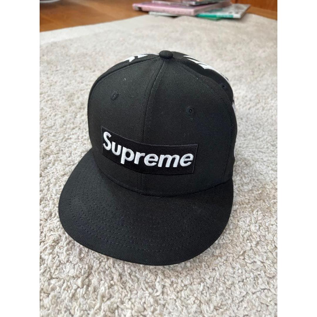 Used Supreme New Era NY Yankees Cap Black price reduction available