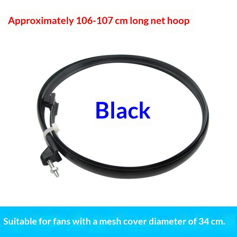 Universal Fan Guard Fixing Ring Durable Pp Material Adjustable Size For 12 14 16 18Inch Stand Table Wall Fans