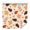 Dry Leaves Wallpaper Cream and Peach for Living Room and Bedroom 50x1000