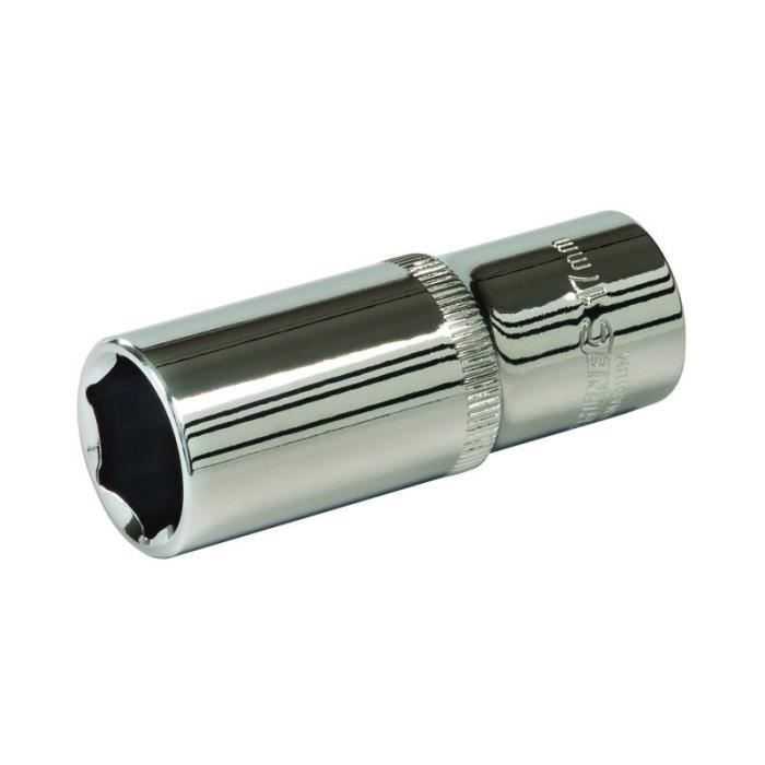 Douille - Acier Chrome-vanadium - 3/8" - 6 Pointes - Hexagonal - 17 Mm