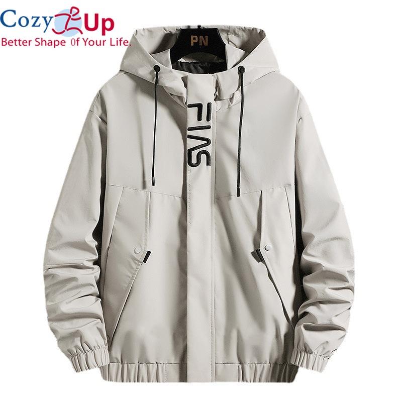 cozy hooded jacket