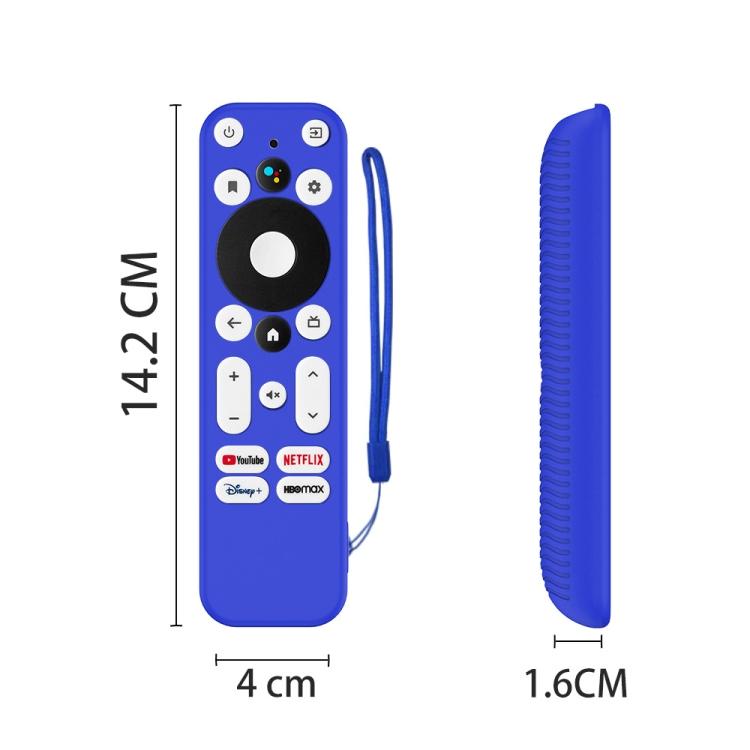 For ONN Android TV 4K UHD Streaming Device Y55 Anti-Fall Silicone Remote Control Cover