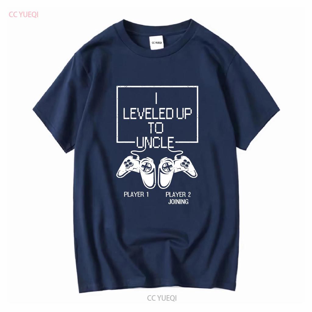 Onkel T-Shirt Neue Ankündigung Best Leveled Up Vintage Gewaschenes Oberteil Für Den Alltag Stilvoll Leicht Unisex Lässig