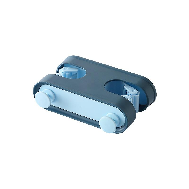 Bathroom Suction Wall Mounted Mop Organizer Holder Brush Broom Hanger Home Storage Rack Household Convenience Tools