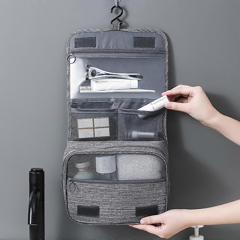 Portable Large Capacity Travel Business Storage Bag for Women and Men Dry and Wet Separation Toiletries Hanging Storage Bag